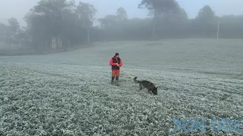 Faro com temperatura -3